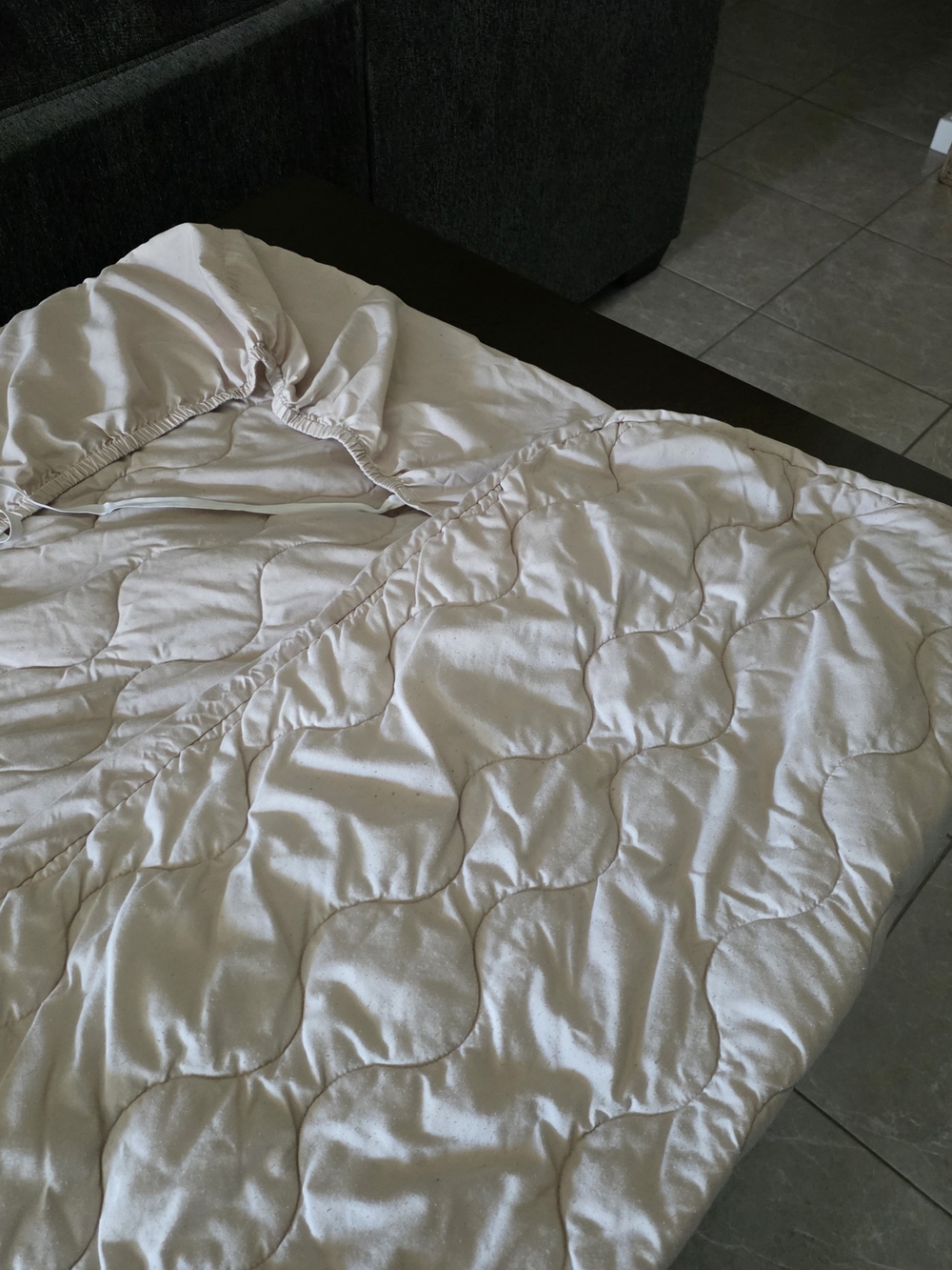 Twin Quilted Fitted Mattress Pad - Soft Home Bedding